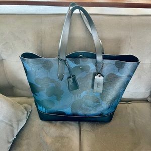 Coach Gotham Tote in Wild Beast Pebbled Leather